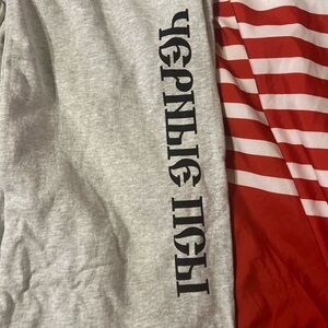 Yzy Gosha Black Dogs Hoodie 2 two piece set US XL or xxl !